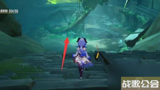 原神须弥的钵参花的山洞怎么进去