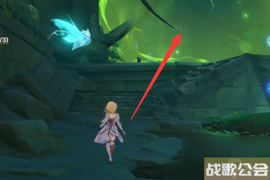 原神须弥的钵参花的山洞怎么进去