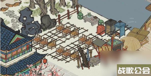 江南百景图轿子摆放在哪里介绍