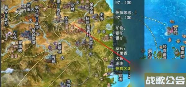 剑网3云梦幽泽在哪里