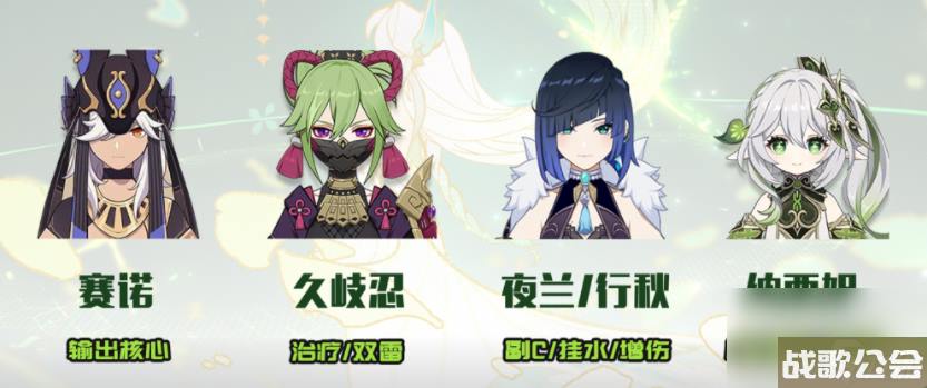 原神3.2纳西妲阵容怎么配-原神