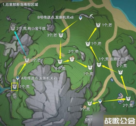 原神发条机关在哪里大全