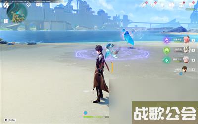 原神4.0湖畔浊水幻灵在哪里在哪