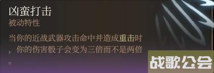 博德之门3风暴圣武士Build推荐