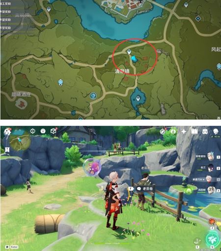 原神游水酝诗籍彩蛋在哪里 彩蛋触发位置