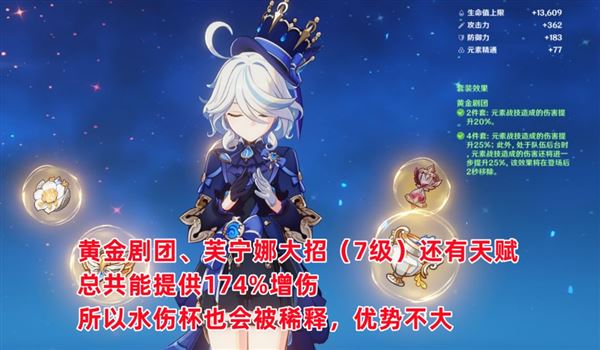 原神芙宁娜怎么选择武器和圣遗物 充能生命数值推荐 原神芙宁娜怎么选择武器和圣遗物 充能生命数值推荐