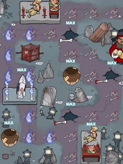 开个密室馆荒冢孤坟怎么布置 店内布景一览