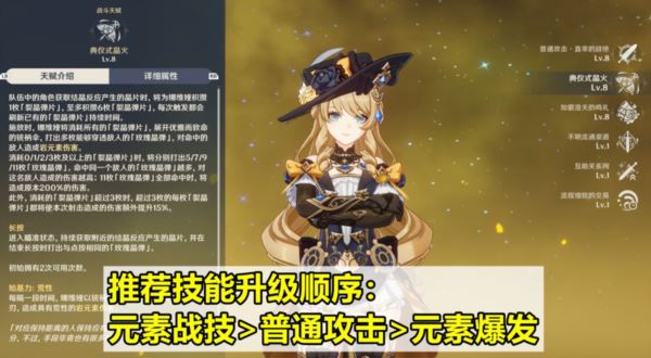 原神娜维娅怎么培养 技能加点圣遗物阵容攻略