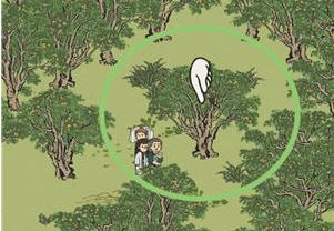 江南百景图小青蛇纸条在哪