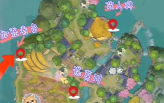 浮生忆玲珑盛景位置汇总一览