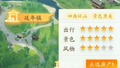 射雕手游怎么买房