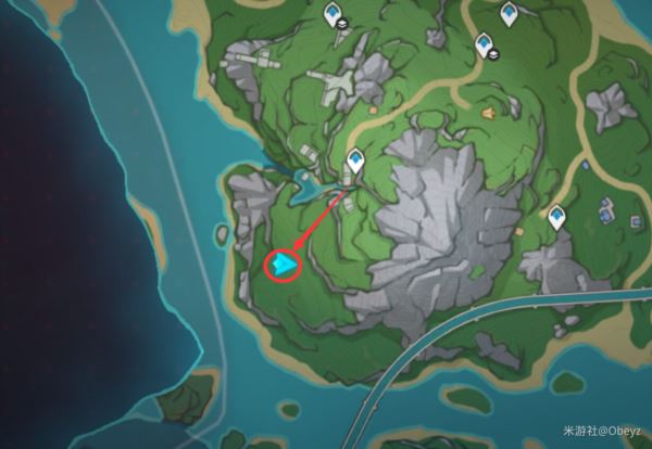 原神泡泡桔采集路线一览 40个点位分布