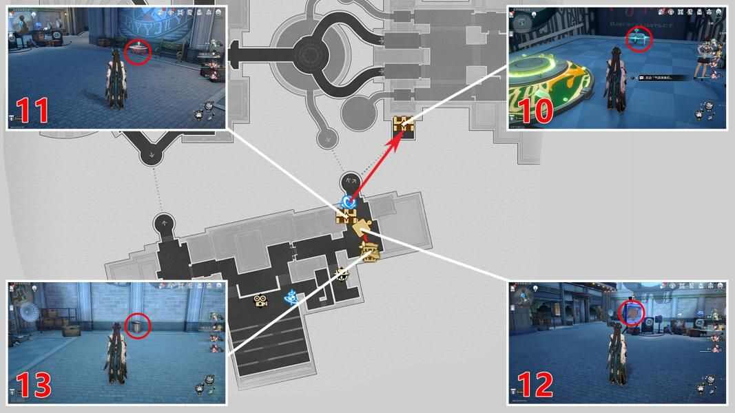 崩坏星穹铁道2.1克劳克影视乐园全部宝箱位置汇总大全