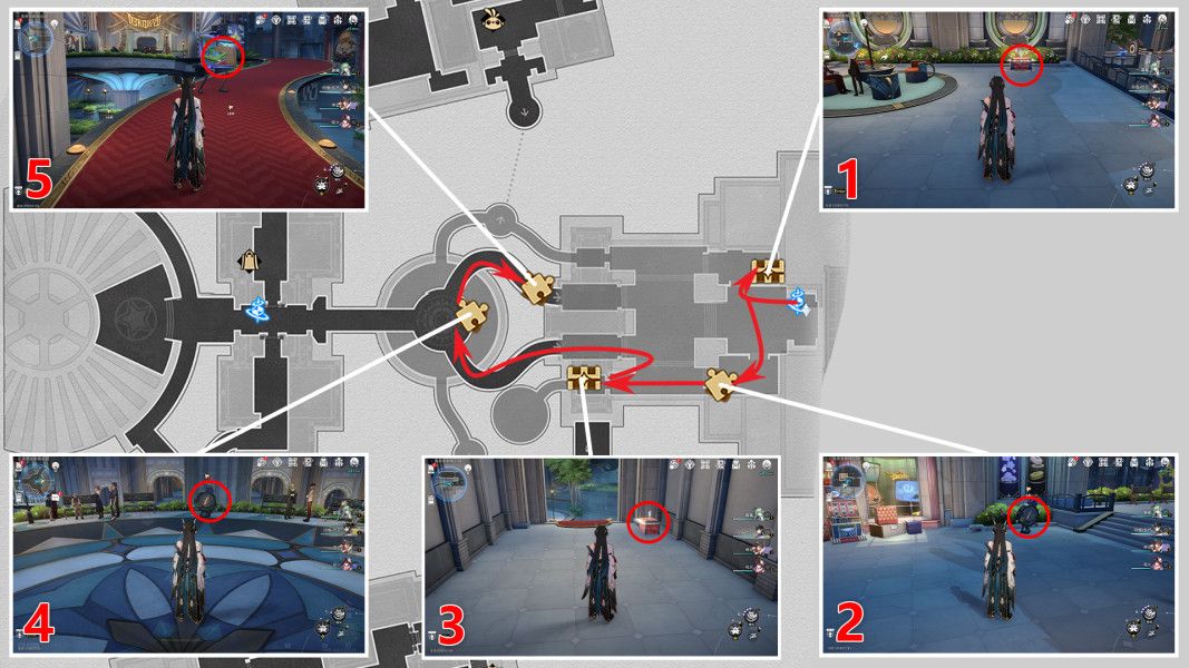 崩坏星穹铁道2.1克劳克影视乐园全部宝箱位置汇总大全