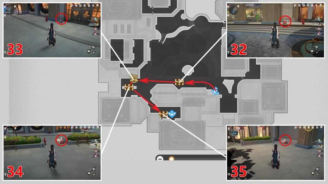 崩坏星穹铁道2.1朝露公馆所有宝箱位置汇总