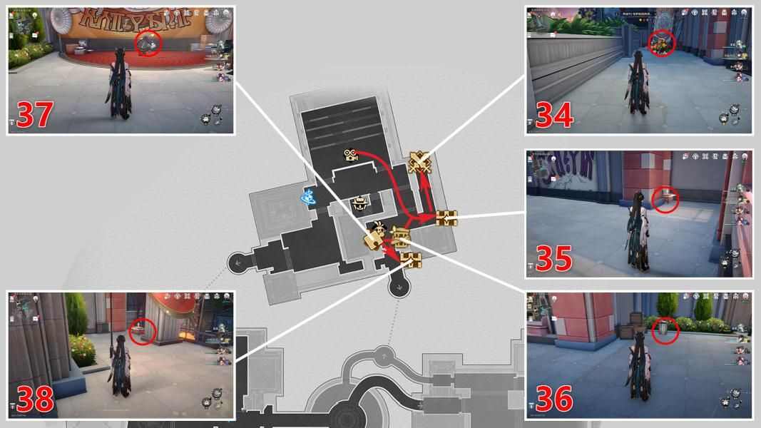 崩坏星穹铁道2.1克劳克影视乐园全部宝箱位置汇总大全