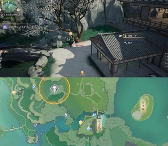 射雕手游梅坞秘藏宝盒在哪 分布点位置汇总