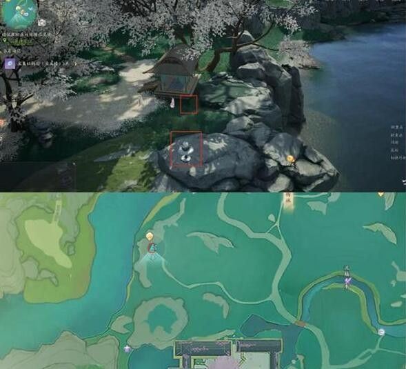 射雕手游梅坞秘藏宝盒在哪 分布点位置汇总