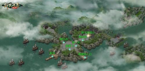 还原记忆中的经典《剑侠世界：起源》门派地图大曝光