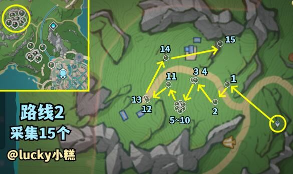 原神4.6新材料采集路线 虹彩蔷薇刷新位置一览