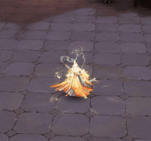 倩女手游八周年限定落霞峰主题时装千山霞蔚辉耀上线