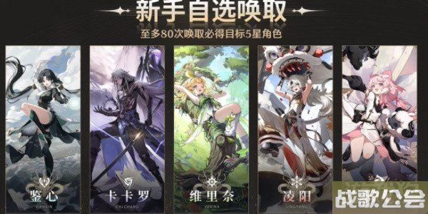 鸣潮自选五星角色推荐 新手选什么角色好