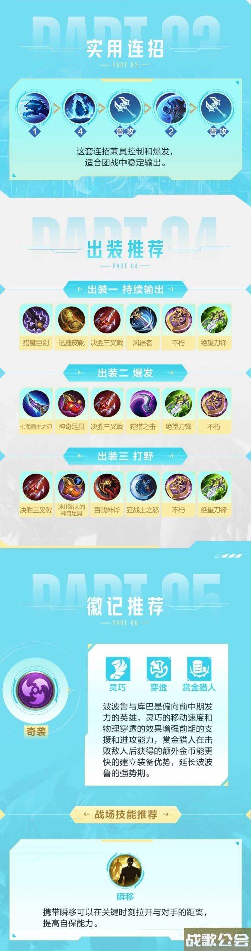 决胜巅峰波波鲁与库巴玩法详解 连招实战思路