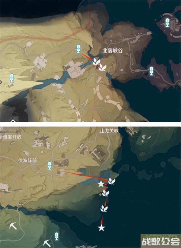 鸣潮鸳鸯花木莲采集路线一览 详细位置介绍
