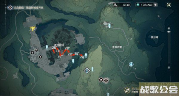 鸣潮辉萤石采集路线一览 四条采集路线分享