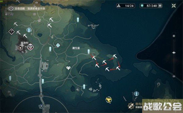 鸣潮寻音元件材料采集路线一览 详细点位分享