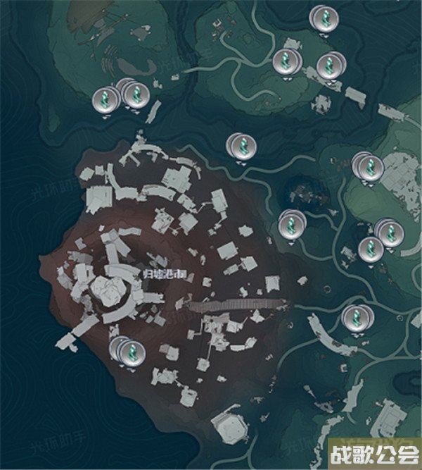 鸣潮植珀采集路线一览 植珀点位分享