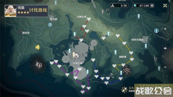 鸣潮啸谷长风分布位置一览 啸谷长风在哪儿