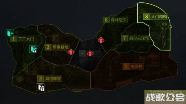 萤火突击秋山地图撤离点介绍 七个撤离点详解