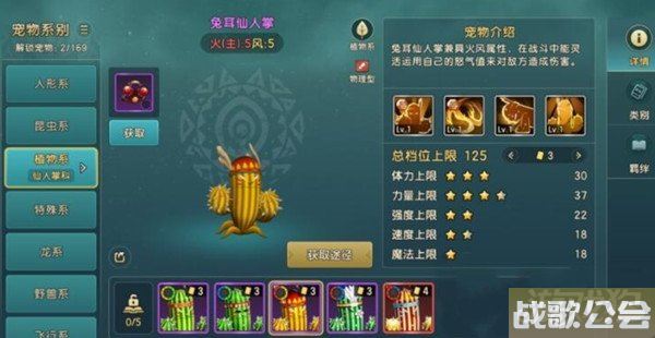 魔力宝贝复兴仙人掌科宠物介绍 哪个宠物最强 魔力宝贝复兴仙人掌科宠物介绍 哪个宠物最强