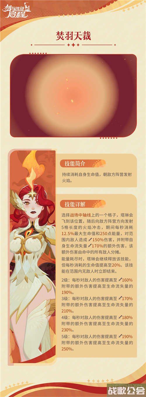 剑与远征启程塔琳值得培养吗 沐浴吧圣焰的洗礼