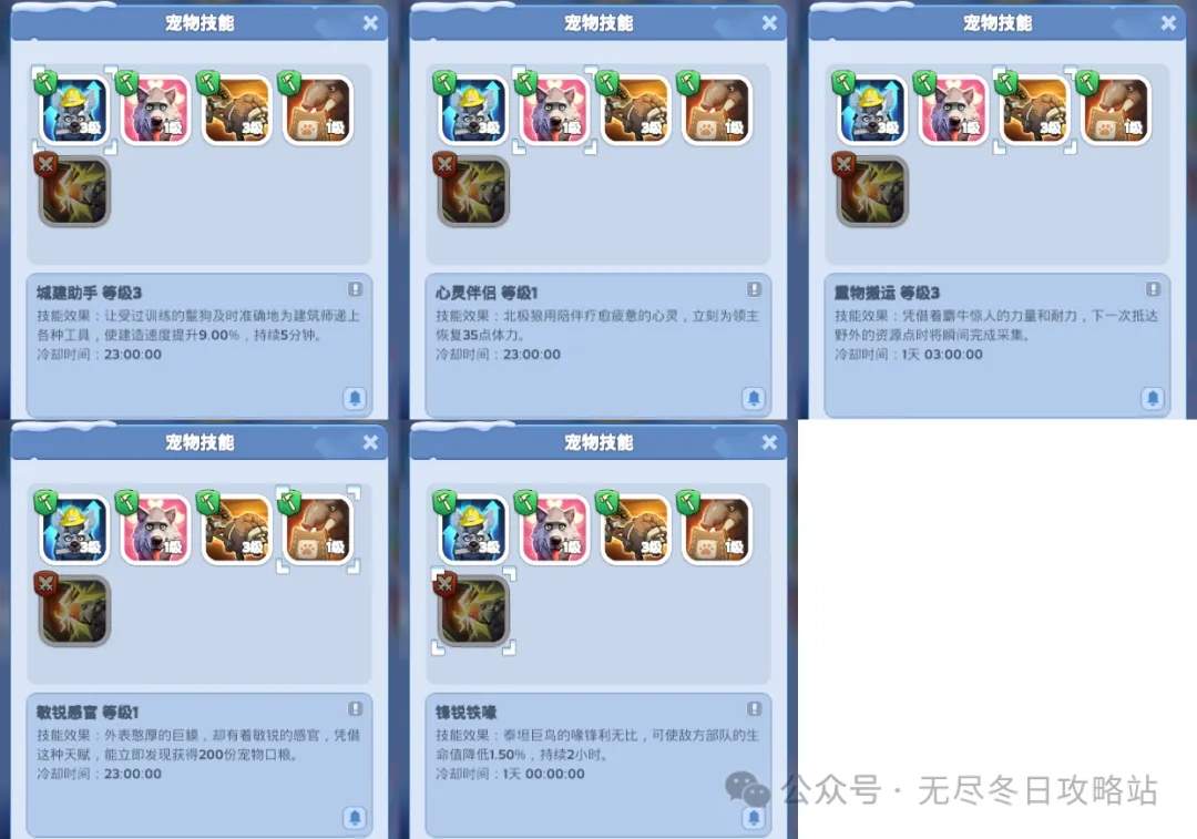 无尽冬日宠物养成攻略大全