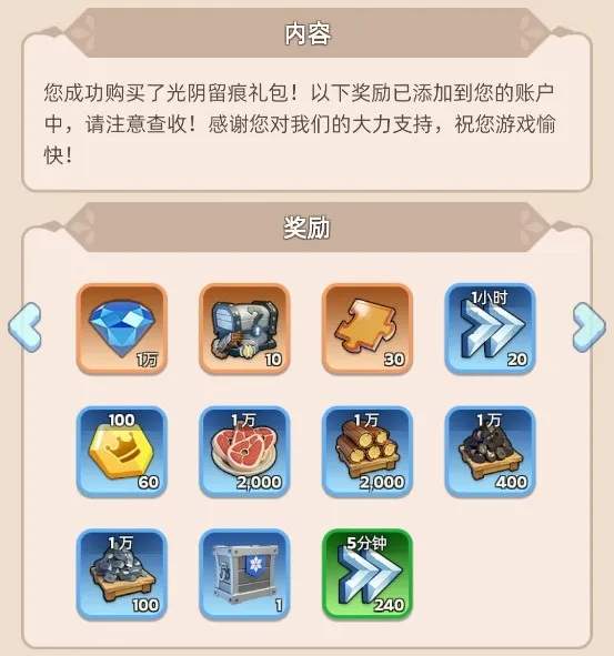 无尽冬日光阴留痕礼包性价比分析