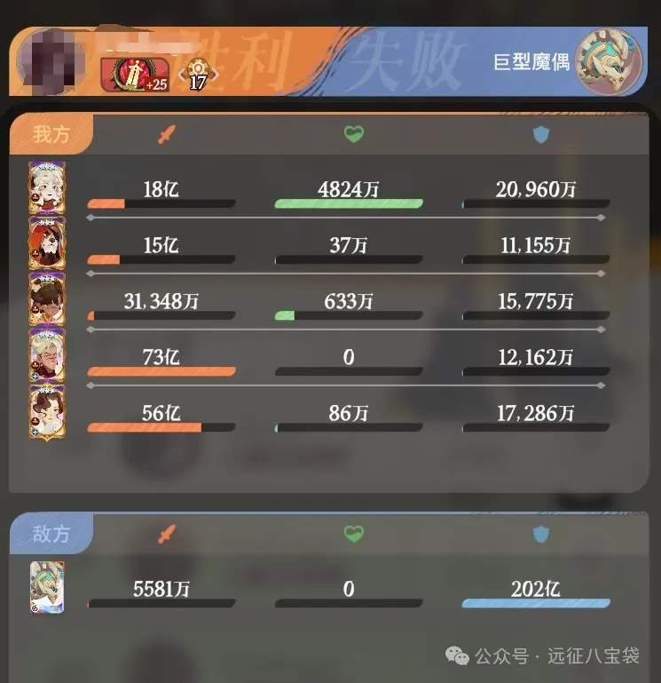 剑与远征启程荒败沙场巨型魔偶攻略阵容推荐