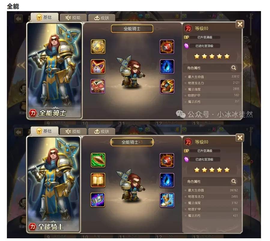 小冰冰传奇怀旧服橙1百分比装备提升有多大