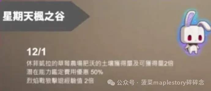 冒险岛休彼德拉的草莓农场活动攻略大全