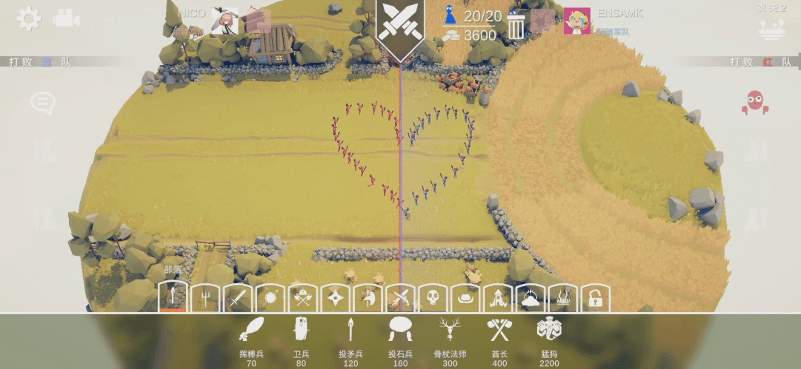 全面憨憨战争模拟器多人联机玩法攻略