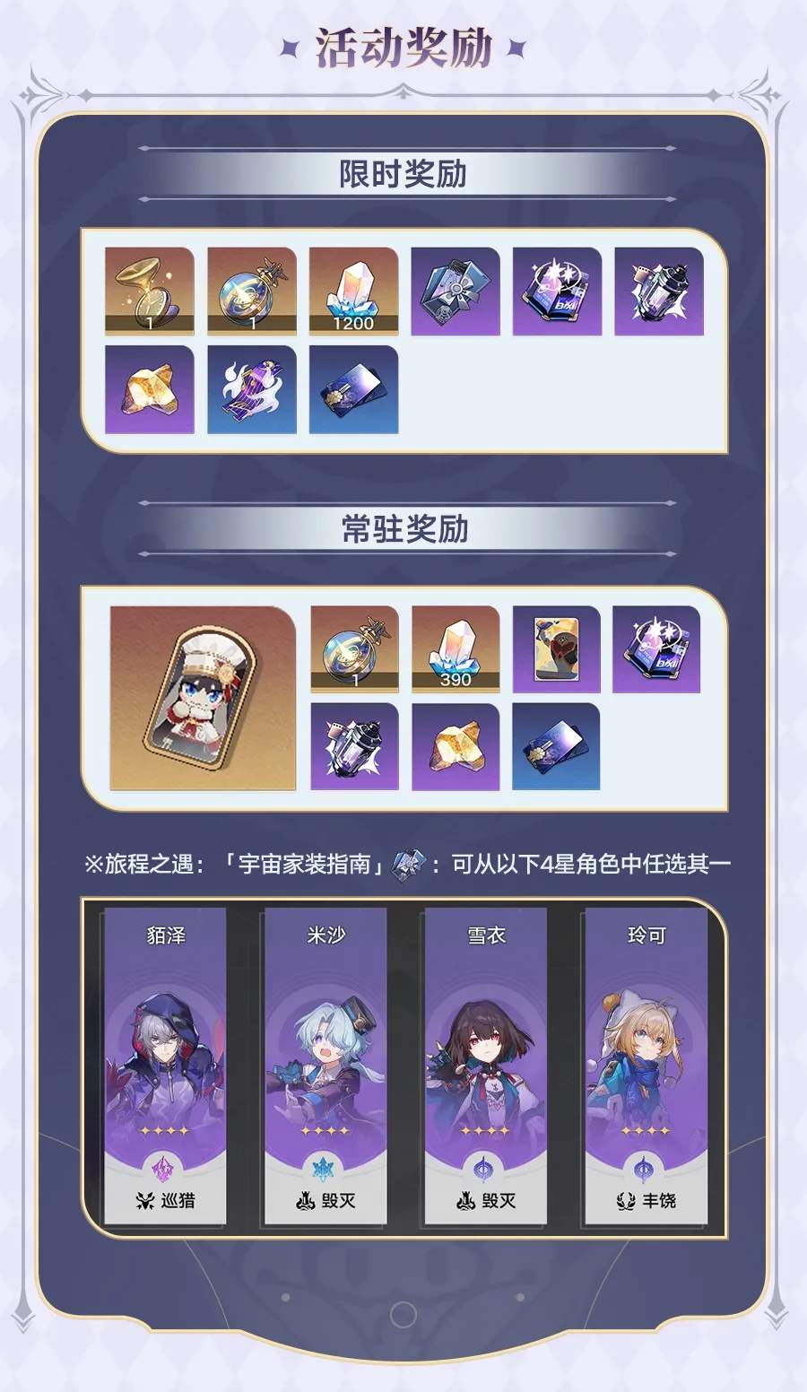 崩坏星穹铁道宇宙家装指南活动玩法攻略