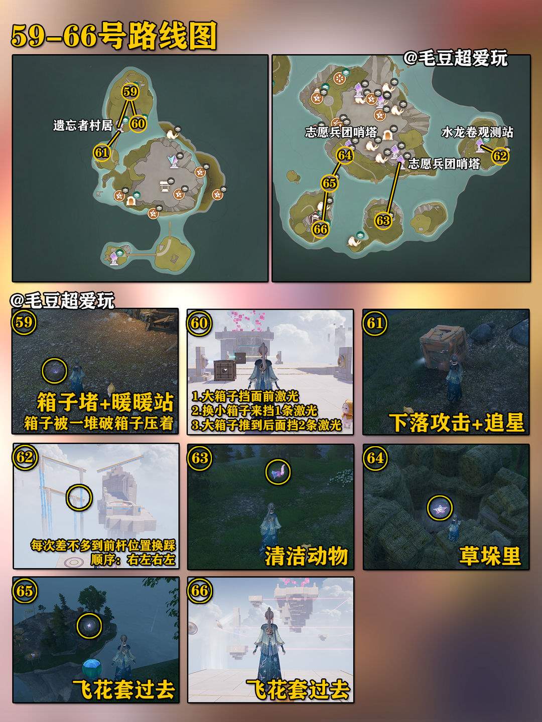 无限暖暖278个奇想星位置全收集攻略