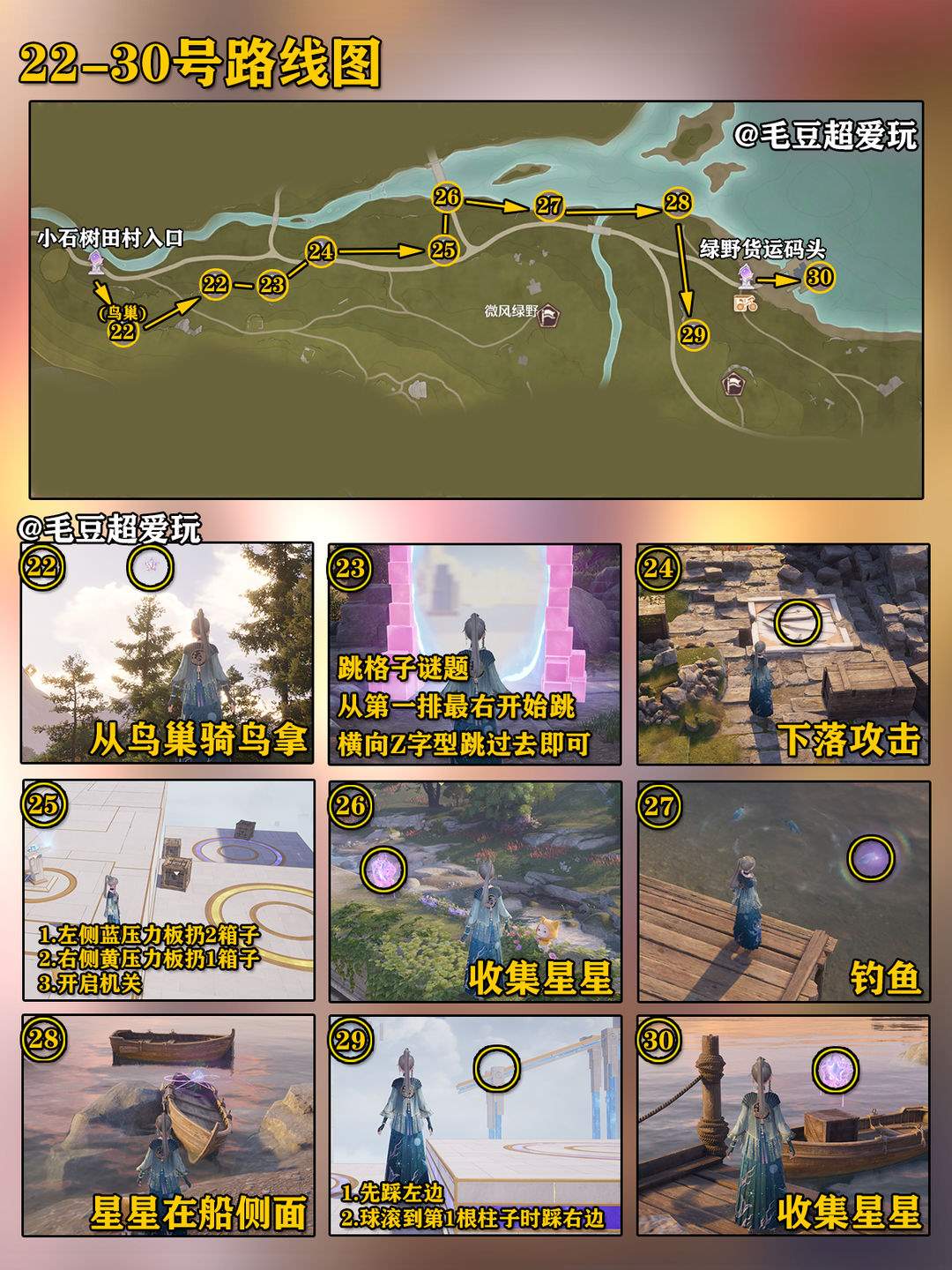 无限暖暖278个奇想星位置全收集攻略