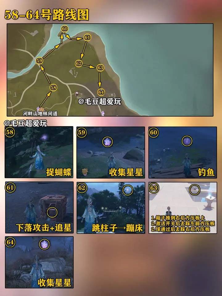 无限暖暖278个奇想星位置全收集攻略