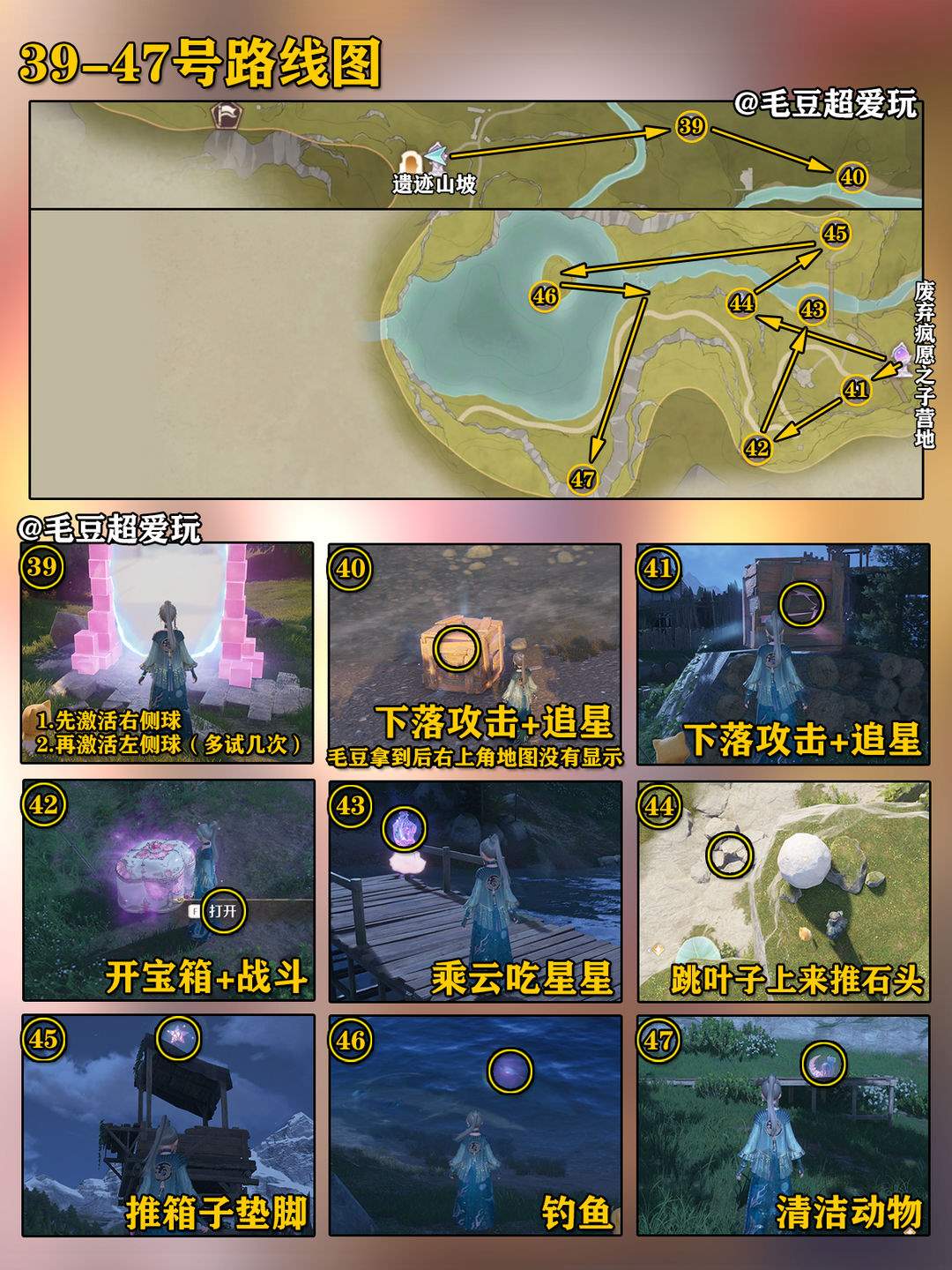 无限暖暖278个奇想星位置全收集攻略