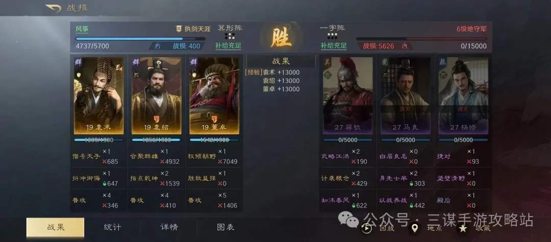 三国谋定天下S6开荒阵容推荐