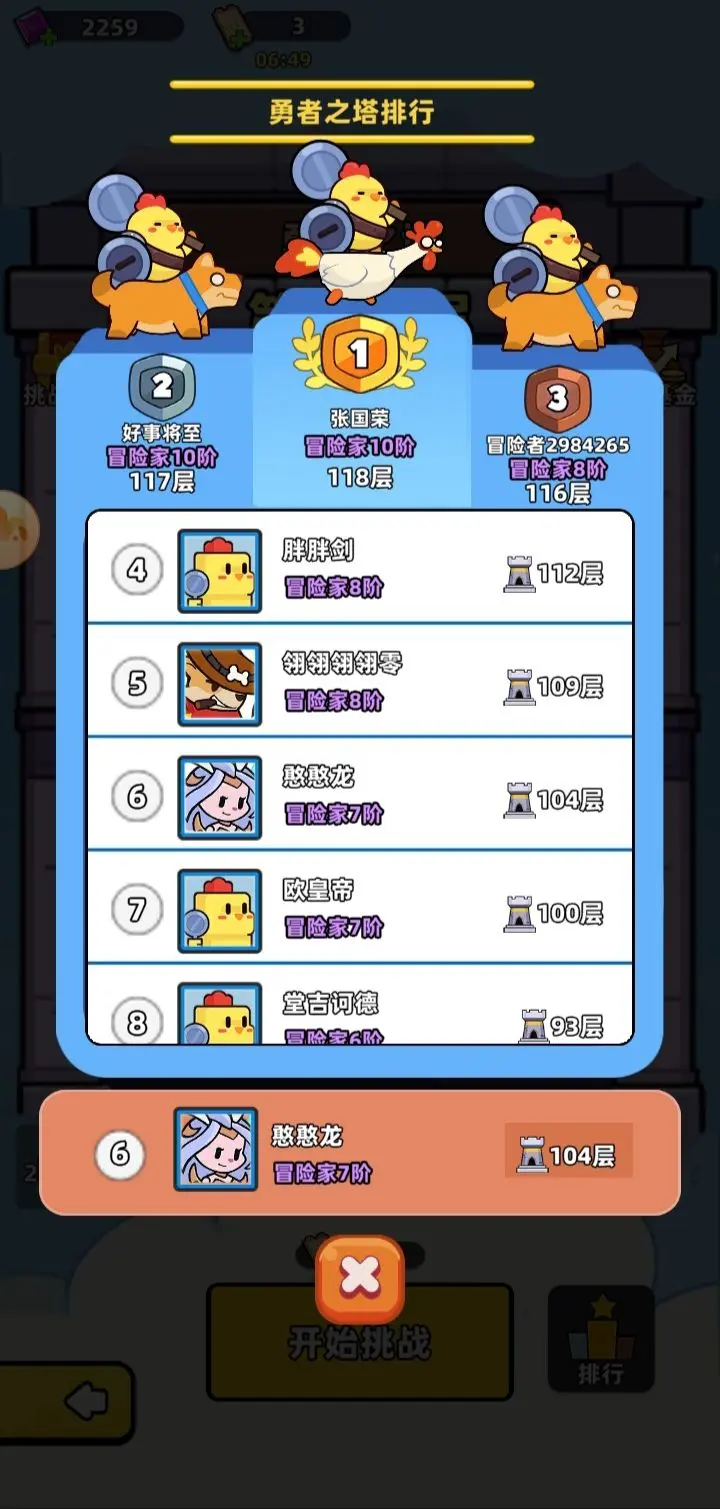 幻之森林勇者之塔爬塔阵容推荐攻略