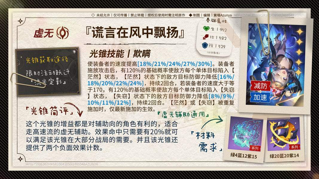 崩坏星穹铁道赛飞儿光锥遗器词条推荐攻略