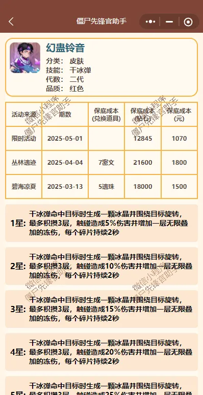 向僵尸开炮最强T0皮肤盘点